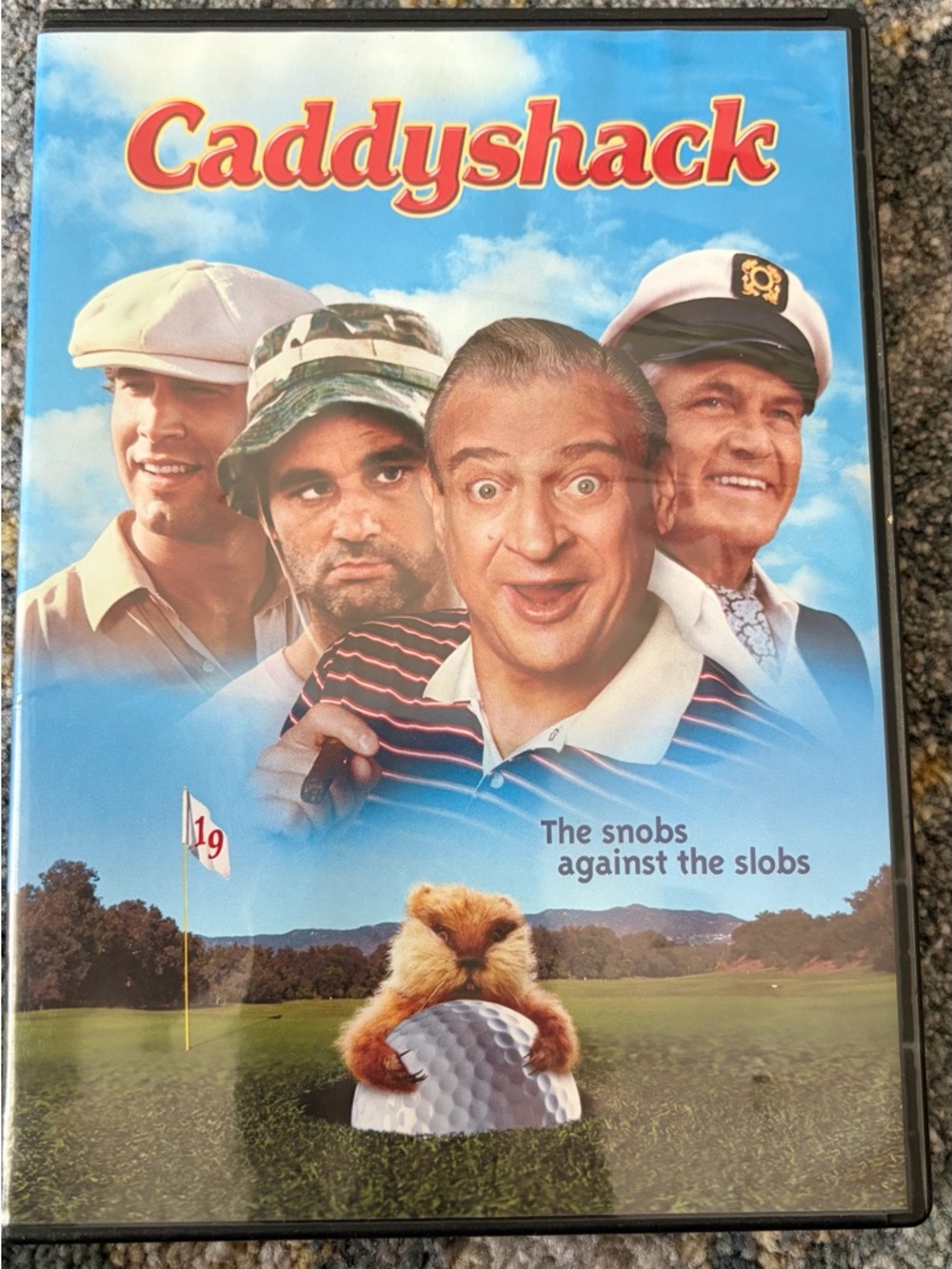 Caddyshack DVD - Blue Cover with Red Title